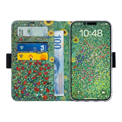 Gustav Klimt - Farm Garden with Sunflowers Victor Case for iPhone 16th/17th with MagSafe