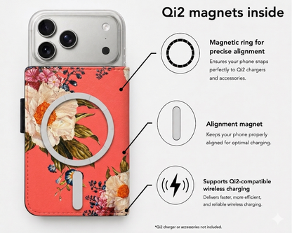 Blumen Victor Case für iPhone 17 Pro mit MagSafe