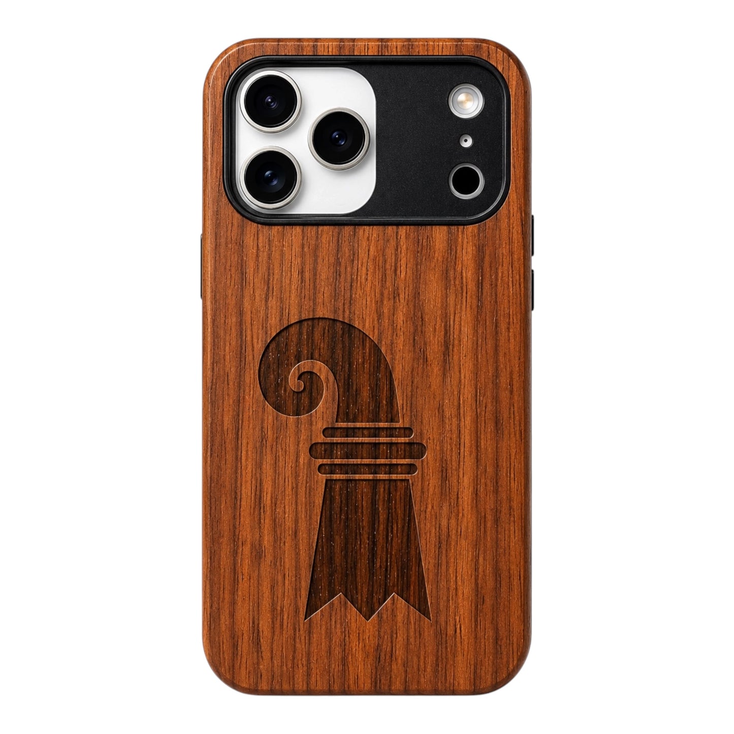 Baslerstab Eden Case made with Rose Wood for the iPhone 17 Pro