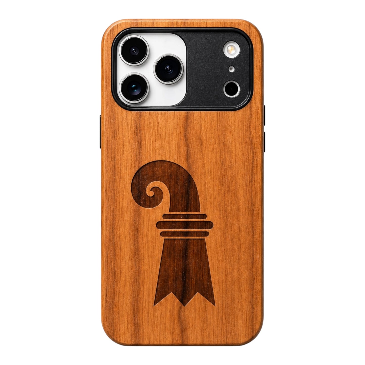 Baslerstab Eden Case made with Cherry Wood for the iPhone 17 Pro