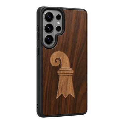 Baslerstab Eden Case aus Nussbaumholz für das Samsung Galaxy S26 Ultra mit MagSafe
