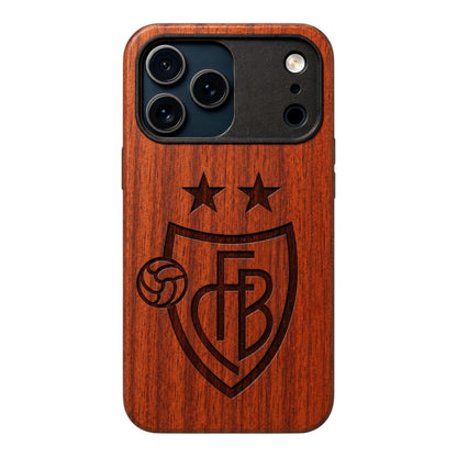 FC Basel Eden Case made with Rose Wood for the iPhone 13 Pro