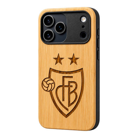 FC Basel Eden Case aus Bambus für das iPhone 17 Pro mit MagSafe