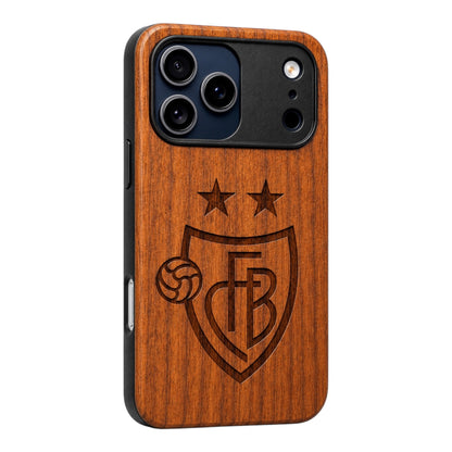 FC Basel Eden Case made with Cherry Wood for the iPhone 17 Pro