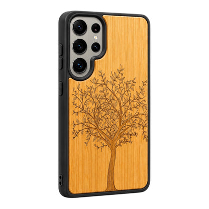 Lebensbaum Eden Case aus Bambus für das Samsung Galaxy S26 Ultra mit MagSafe