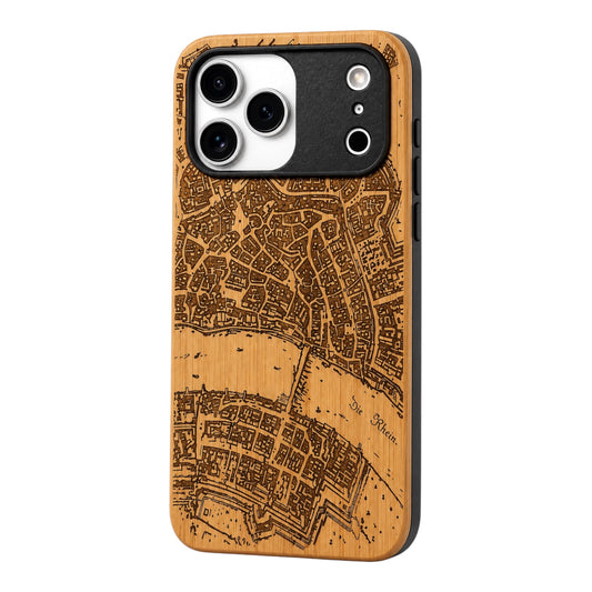 Basel Merian Eden Case aus Bambus für das iPhone 17 Pro mit MagSafe
