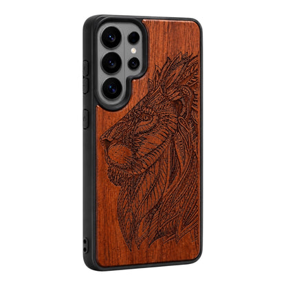 Löwe Eden Case aus Rosenholz für das Samsung Galaxy S26 Ultra mit MagSafe