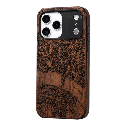 Basel Merian Eden Case made with Walnut Wood for the iPhone 17 Pro