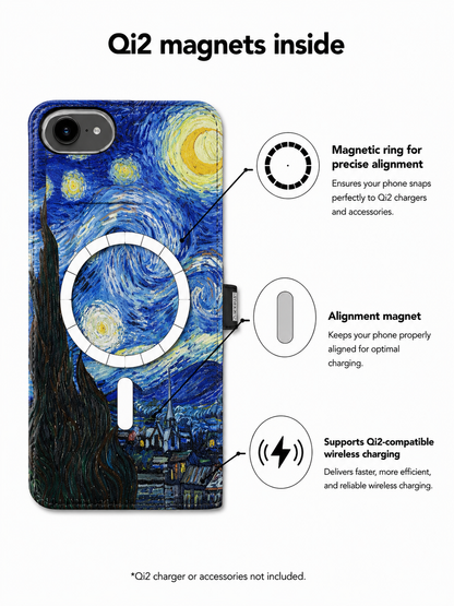 Van Gogh - Starry Night Victor Case for iPhone 16th/17th with MagSafe