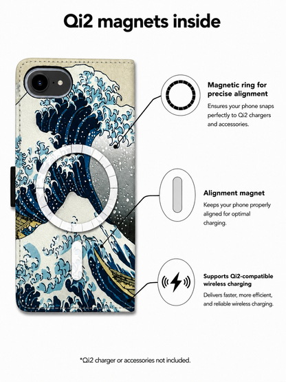 Hokusai Victor Case for iPhone 16e/17e with MagSafe