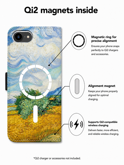Van Gogh - Wheat Field with Cypresses Victor Case for iPhone 16th/17th with MagSafe
