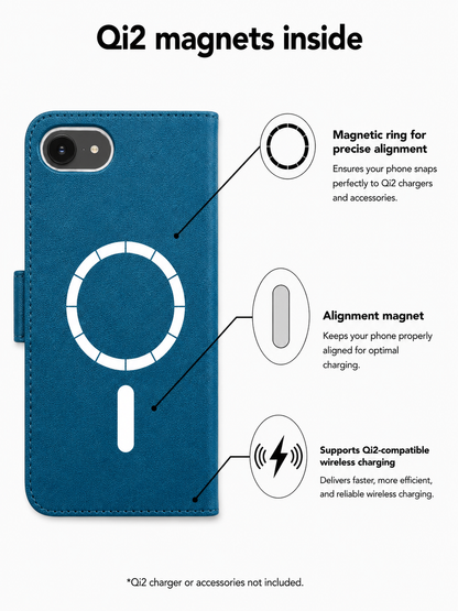 Solid - Petrol Green Victor Case for iPhone 16e/17e with MagSafe