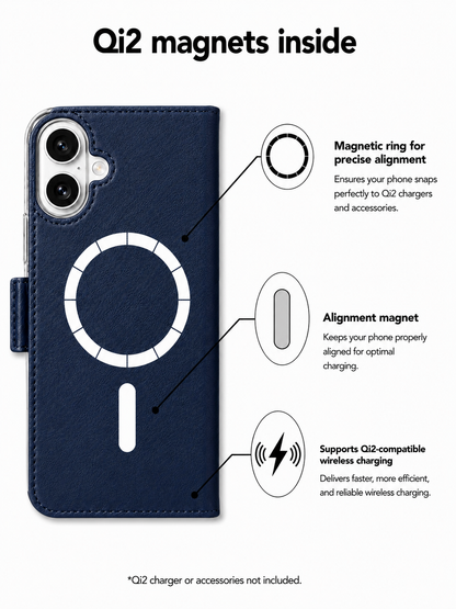 Victor Case in Navy Blue für das iPhone 17 mit MagSafe