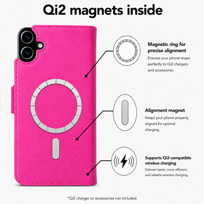 Victor Case in Pink for iPhone 17 with MagSafe