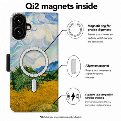 Van Gogh - Wheat Field with Cypresses Victor Case for iPhone 17 with MagSafe