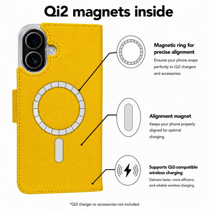 Victor Case in Yellow for iPhone 17 with MagSafe
