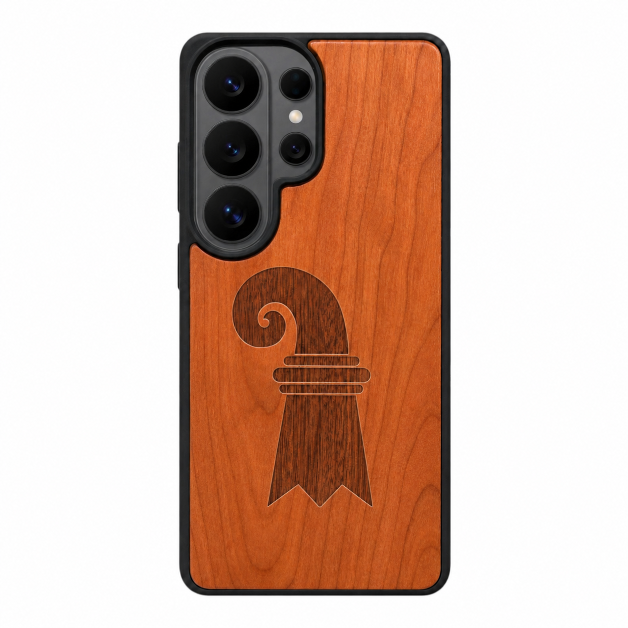 Baslerstab Eden Case aus Kirschholz für das Samsung Galaxy S26 Ultra mit MagSafe