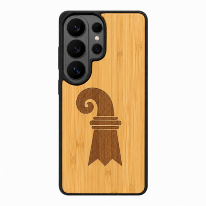 Baslerstab Eden Case aus Bambus für das Samsung Galaxy S26 Ultra mit MagSafe