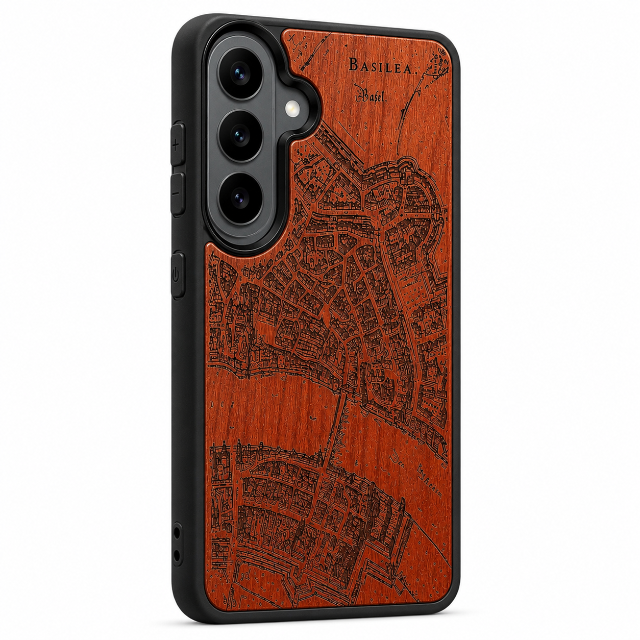 Basel Merian Eden Case aus Rosenholz für das Samsung Galaxy S26 mit MagSafe