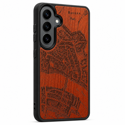 Basel Merian Eden Case aus Rosenholz für das Samsung Galaxy S26 mit MagSafe