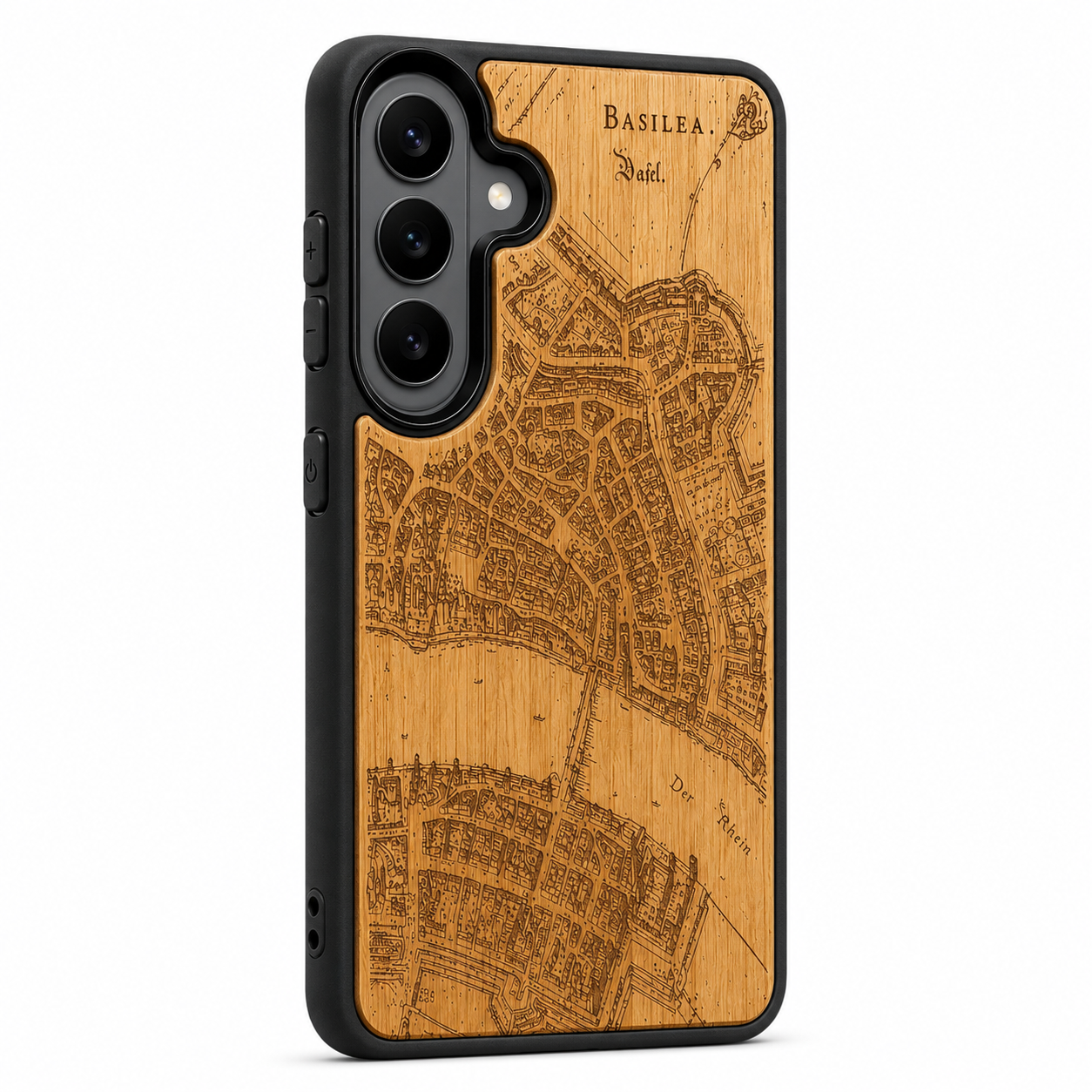 Basel Merian Eden Case aus Bambus für das Samsung Galaxy S26 mit MagSafe