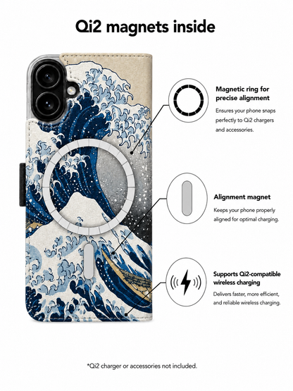 Victor Case in Hokusai for iPhone 17 with MagSafe
