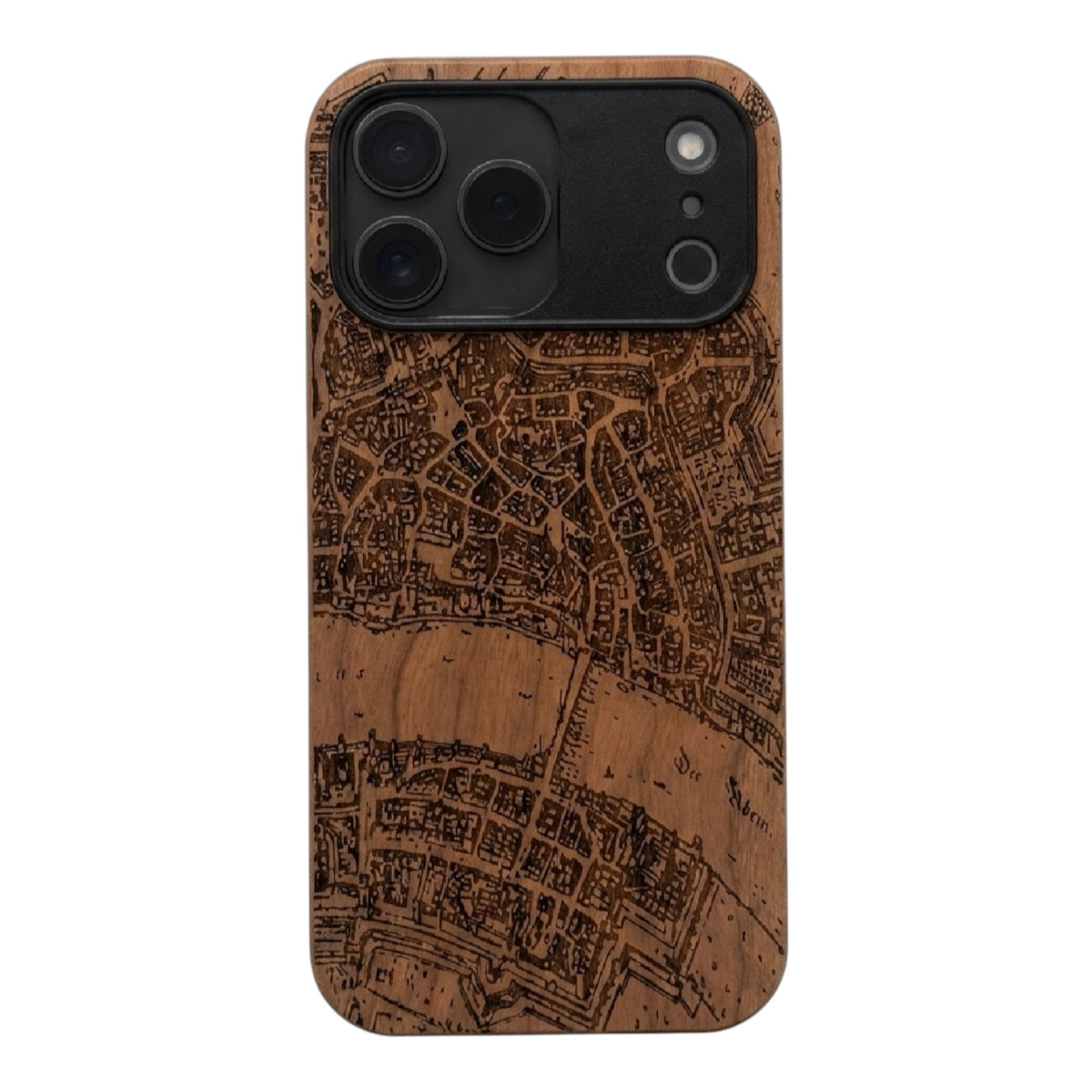Basel Merian Eden Case aus Kirschholz für das iPhone 17 Pro Max mit MagSafe