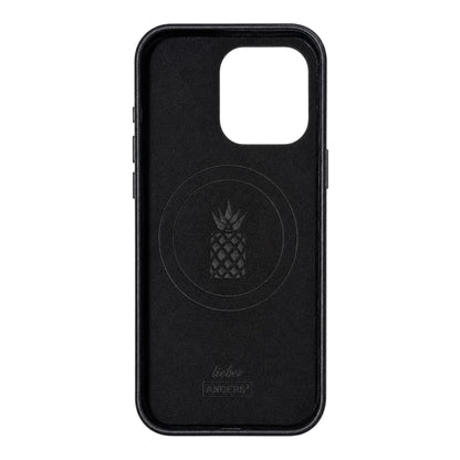 Classic Echtleder Case Classic-Black für iPhone 16