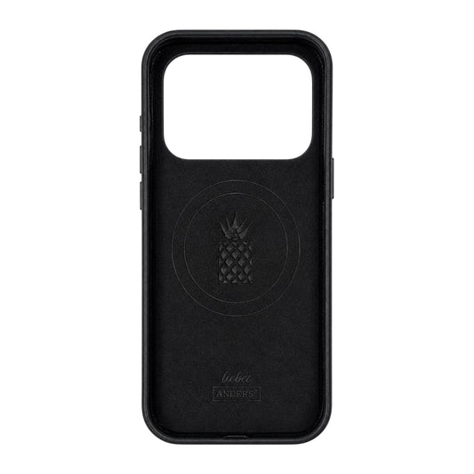 Classic Echtleder Case Classic-Black für iPhone 17 Pro Max