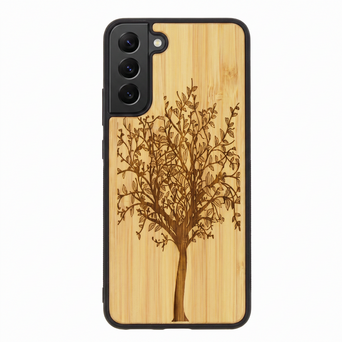 Lebensbaum Eden Case aus Bambus für Samsung Galaxy S22