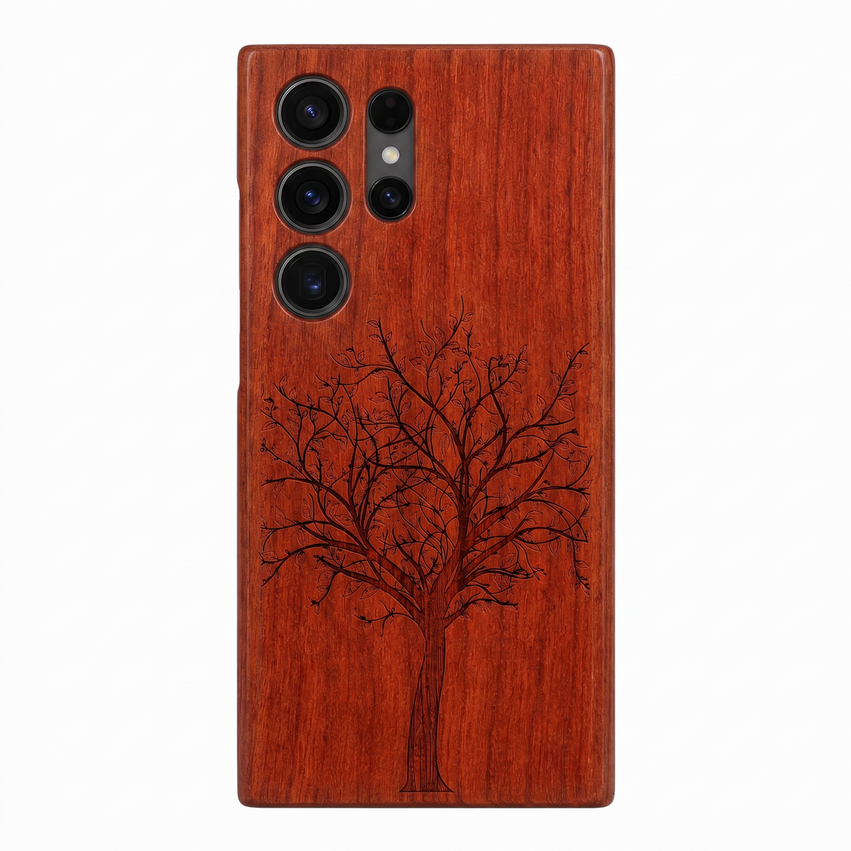 Lebensbaum Eden Case aus Rosenholz für Samsung Galaxy S26 Ultra