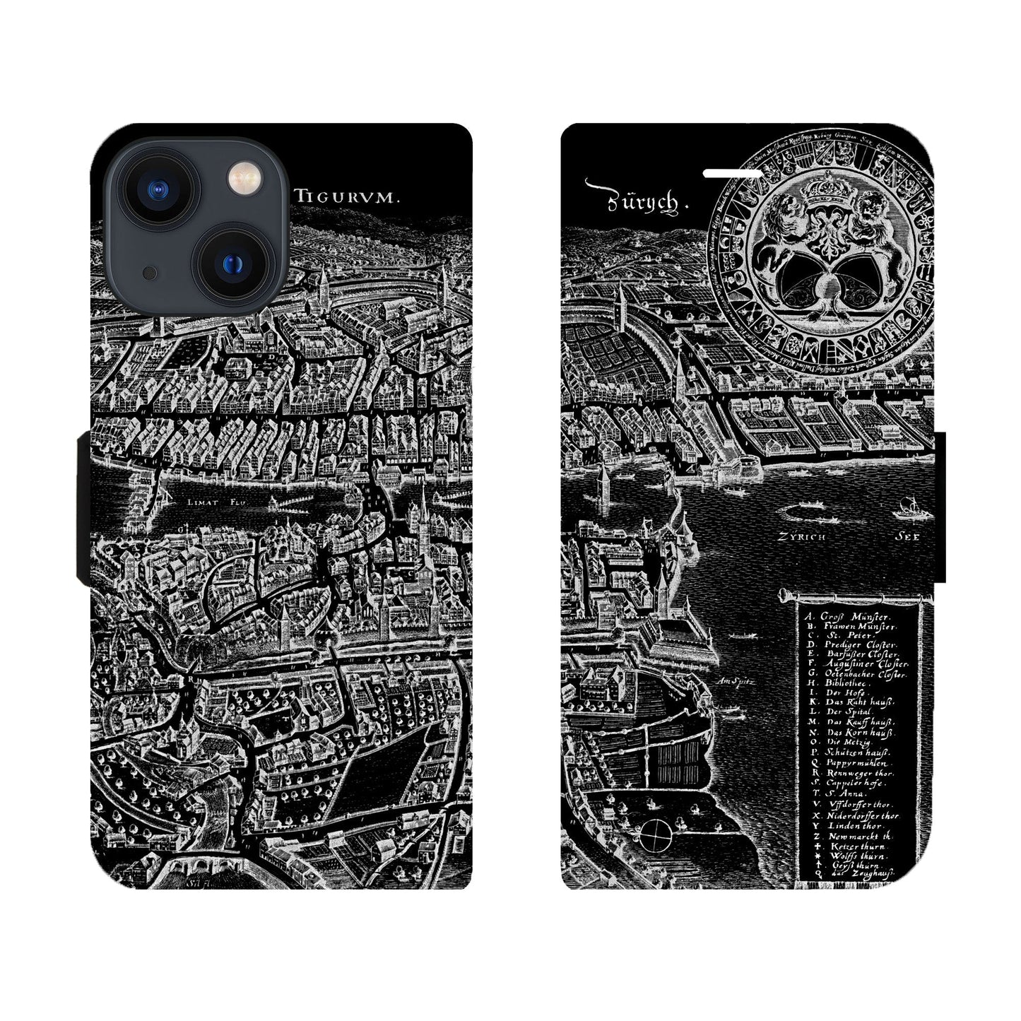 Zurich Merian Negative Victor Case for the iPhone 15 Plus