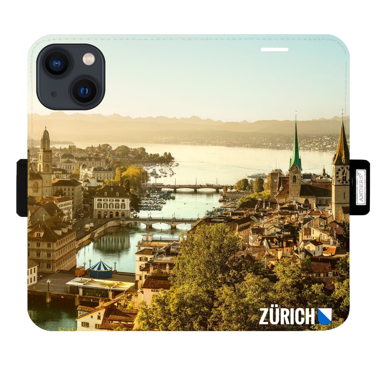 Zurich City from Above Victor Case for the iPhone 15 