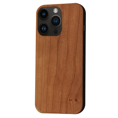 Eden case made of cherry wood for iPhone 15 Pro with MagSafe