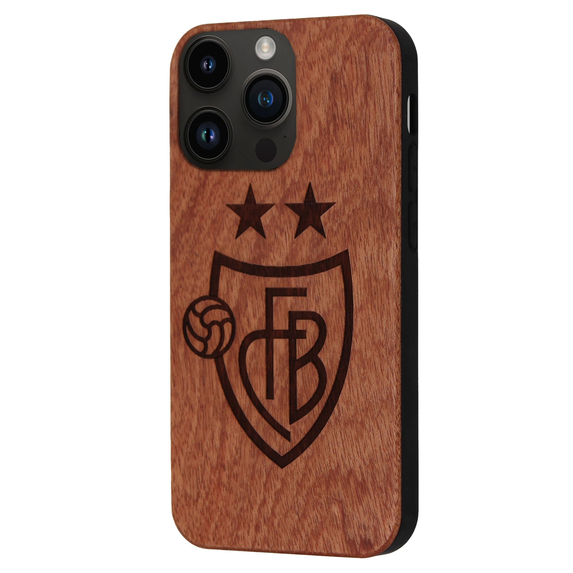 FC Basel Eden Case aus Rosenholz für das iPhone 14 Pro Max