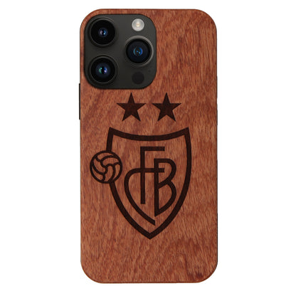FC Basel Eden Case aus Rosenholz für das iPhone 14 Pro Max