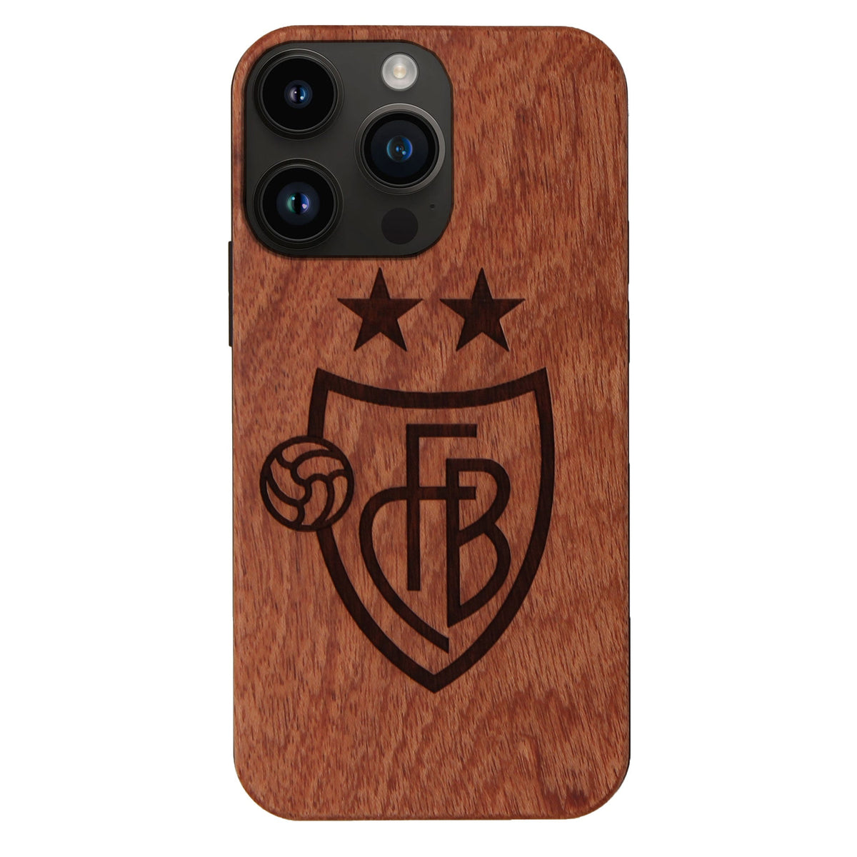 FC Basel Eden Case aus Rosenholz für das iPhone 15 Pro