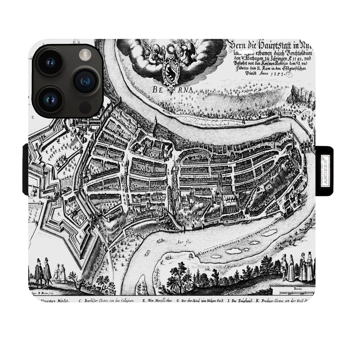 Bern Merian Victor Case für iPhone 15 Pro