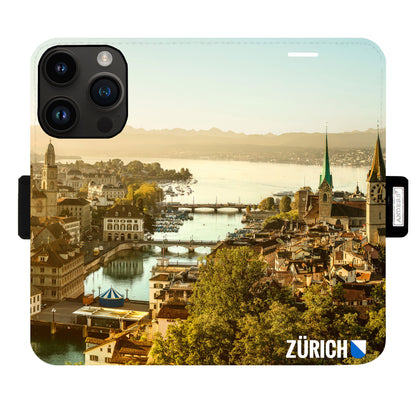 Zurich City from Above Victor Case for iPhone 14 Pro 