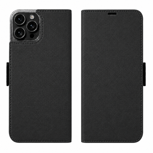 Schwarz Victor Case für das iPhone 16 Pro mit MagSafe