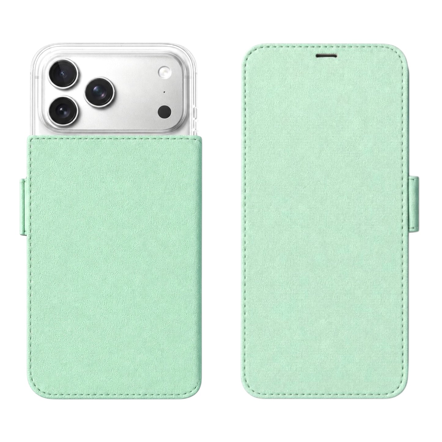 Victor Case in Mint für das iPhone 17 Pro mit MagSafe