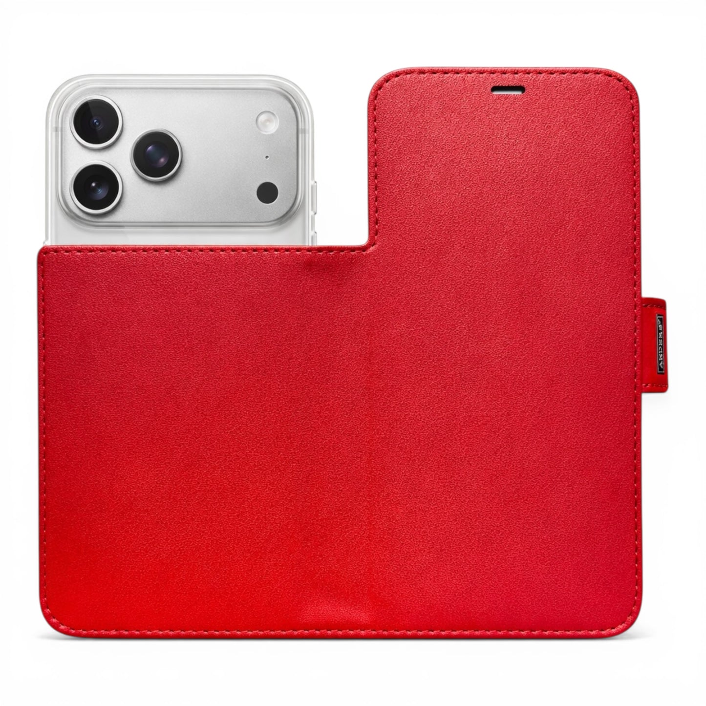 Victor Case in Rot für das iPhone 17 Pro mit MagSafe