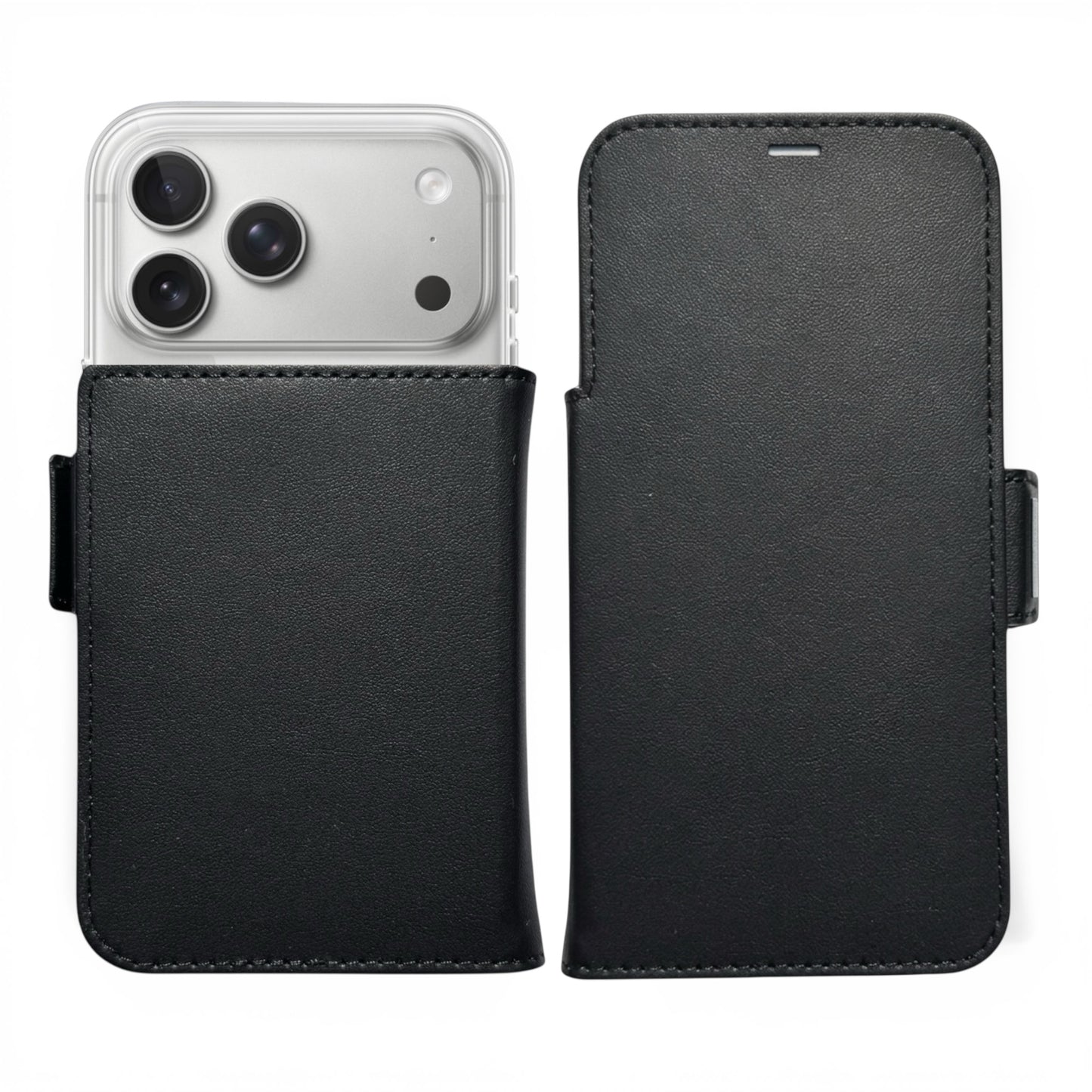Victor Case in Schwarz für das iPhone 17 Pro mit MagSafe