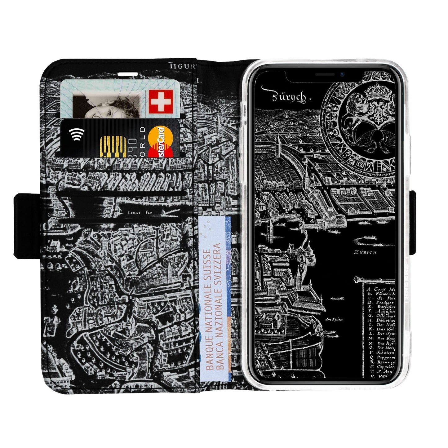Zurich Merian Negative Victor Case for iPhone 15 Pro