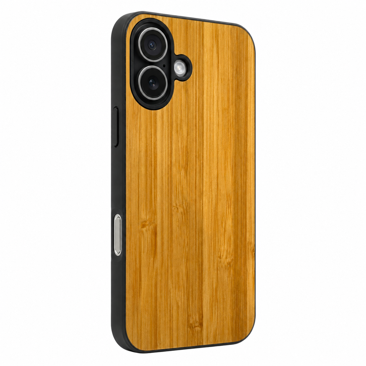 Eden Case aus Bambus für das iPhone 17 mit MagSafe – Camera-Control-Ansicht