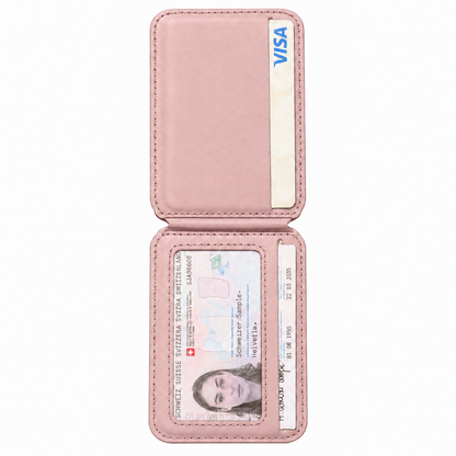 Magnetischer Kartenhalter Rosa