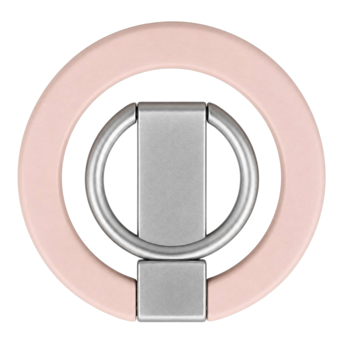 Magnetischer Ring Phone Stand – Pastellrosa – Vorderansicht
