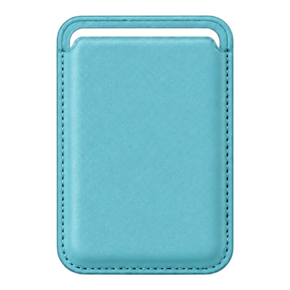 MagSafe Kartenetui Wallet Türkis – Vorderseite