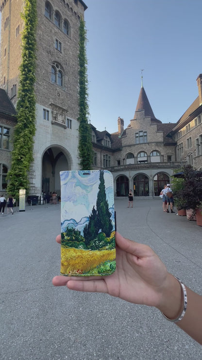 Van Gogh - Weizenfeld mit Zypressen Victor Case für das iPhone 6/6S/7/8/SE 2020/SE 2022