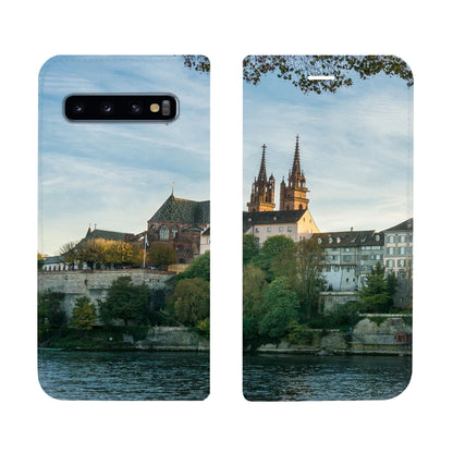 Basel City Cathedral Panorama Case for the Samsung Galaxy S10 Plus